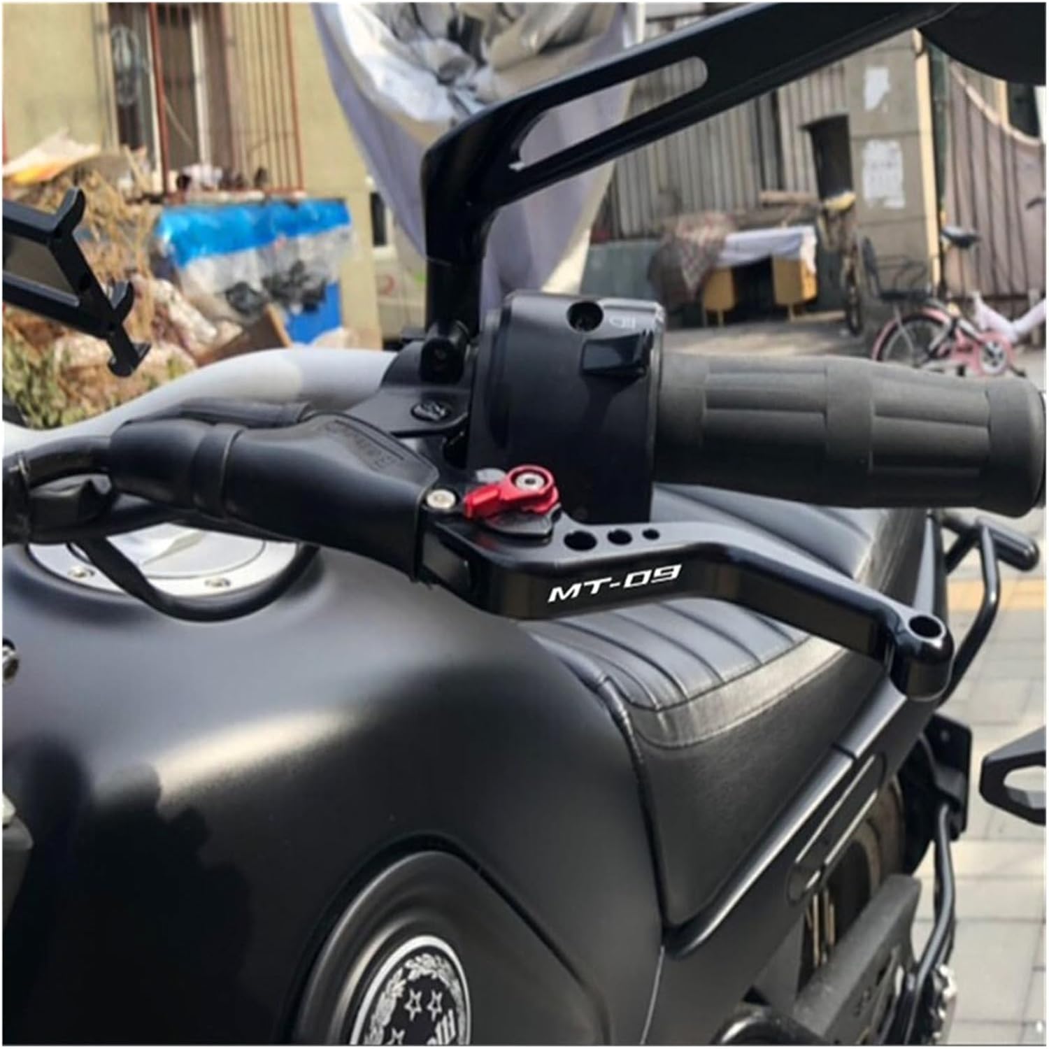 Frenos de tambor para motocicleta, manillas de embrague de freno corto para Yamaha MT07 MT09 2013-2022 MT-07Tracer MT-09 SP Palancas de depósito