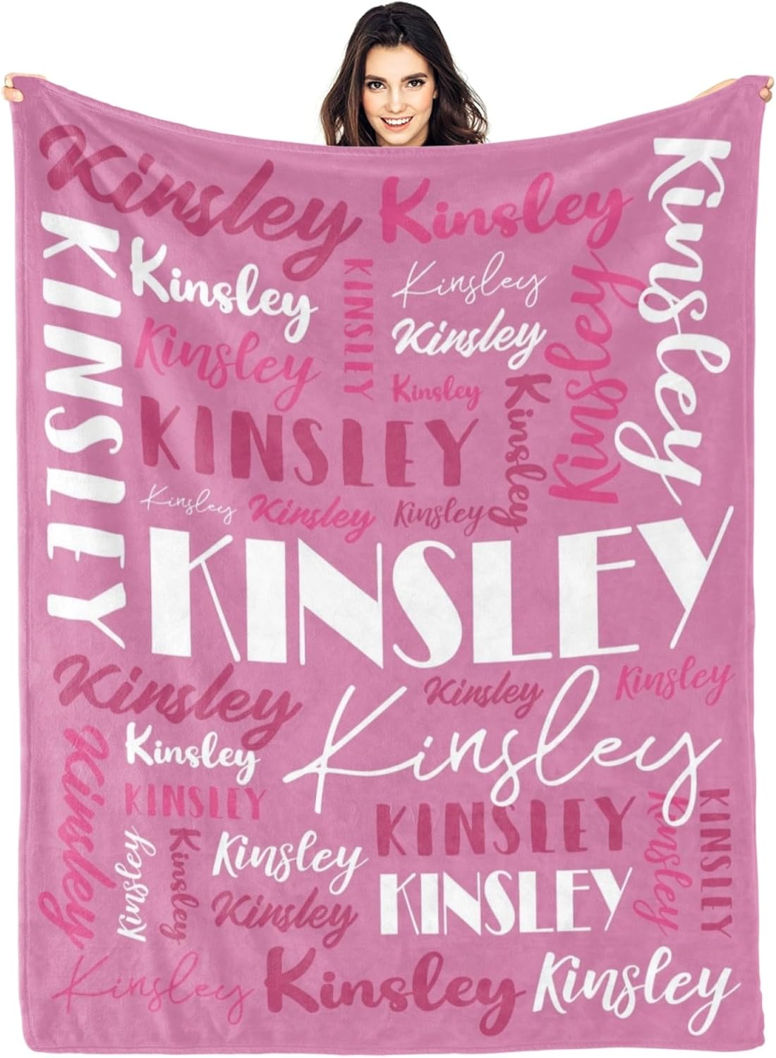 Customization of lover Manta personalizada con nombre para adultos y niños, manta de franela personalizada (30 x 40 pulgadas, opción 07)