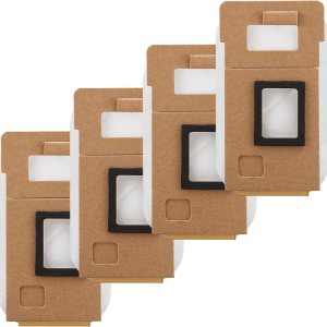 Bolsa de polvo para aspiradora Roborock S7  S7+ Base de vacío automático, bolsa de repuesto de gran capacidad de 3 L (4 unidades) Bolsa de polvo para aspiradora Roborock S7  S7+ Base de vacío automático, bolsa de repuesto de gran capacidad de 3 L (4 unidades)