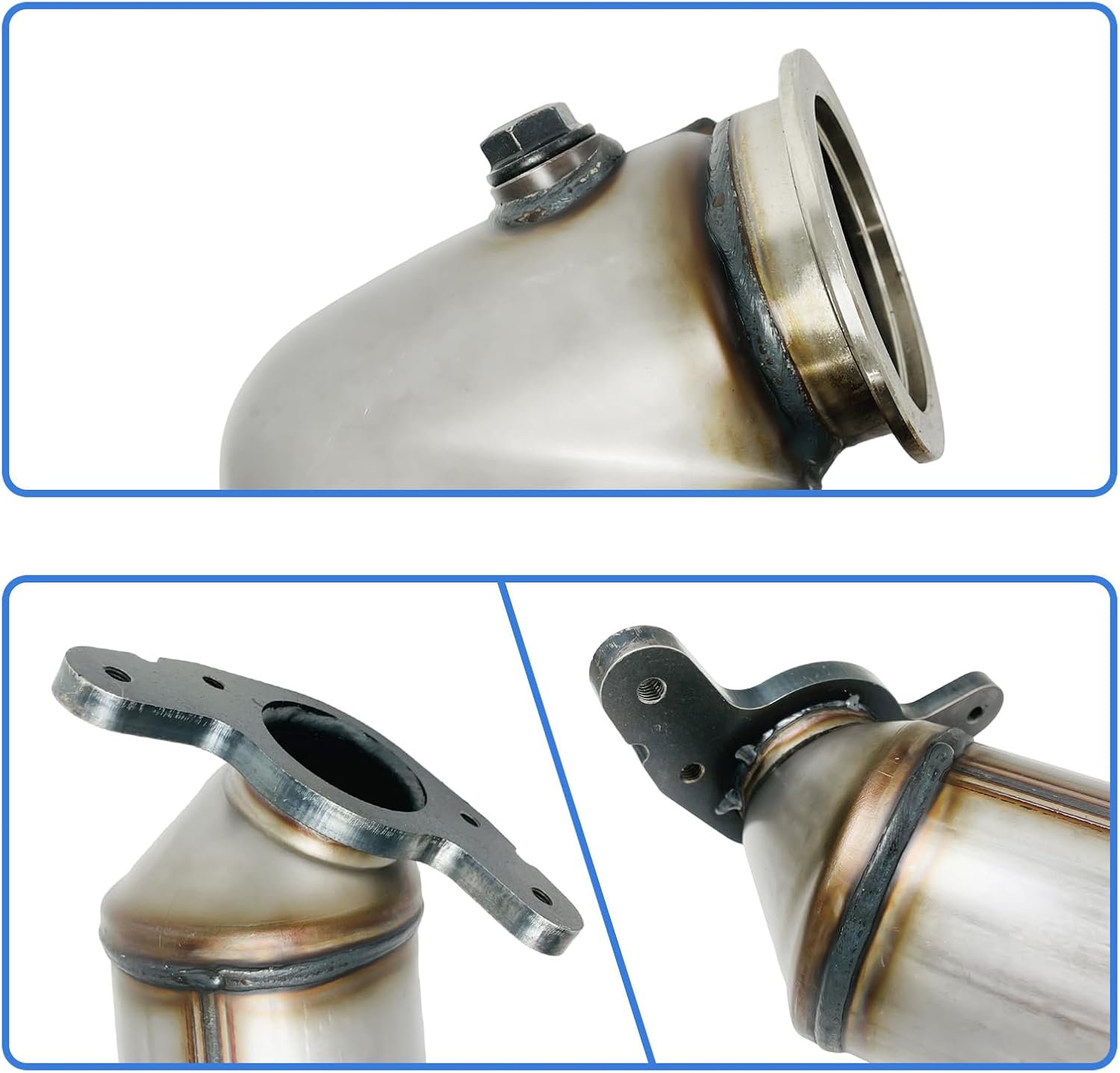 Convertidor catalítico compatible con Buick Encore 2016, 2017, 2018, 2019, Chevy Cruze 1.4L de alto rendimiento (compatible con EPA)