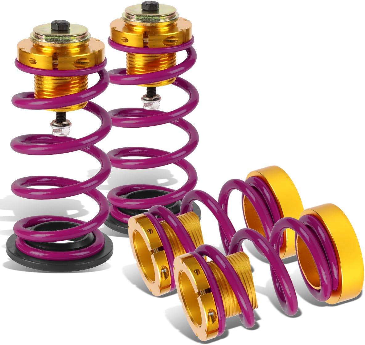 DNA MOTORING COIL-HC06-PP Kit de manguito de suspensión coilover para Honda Civic 06-11
