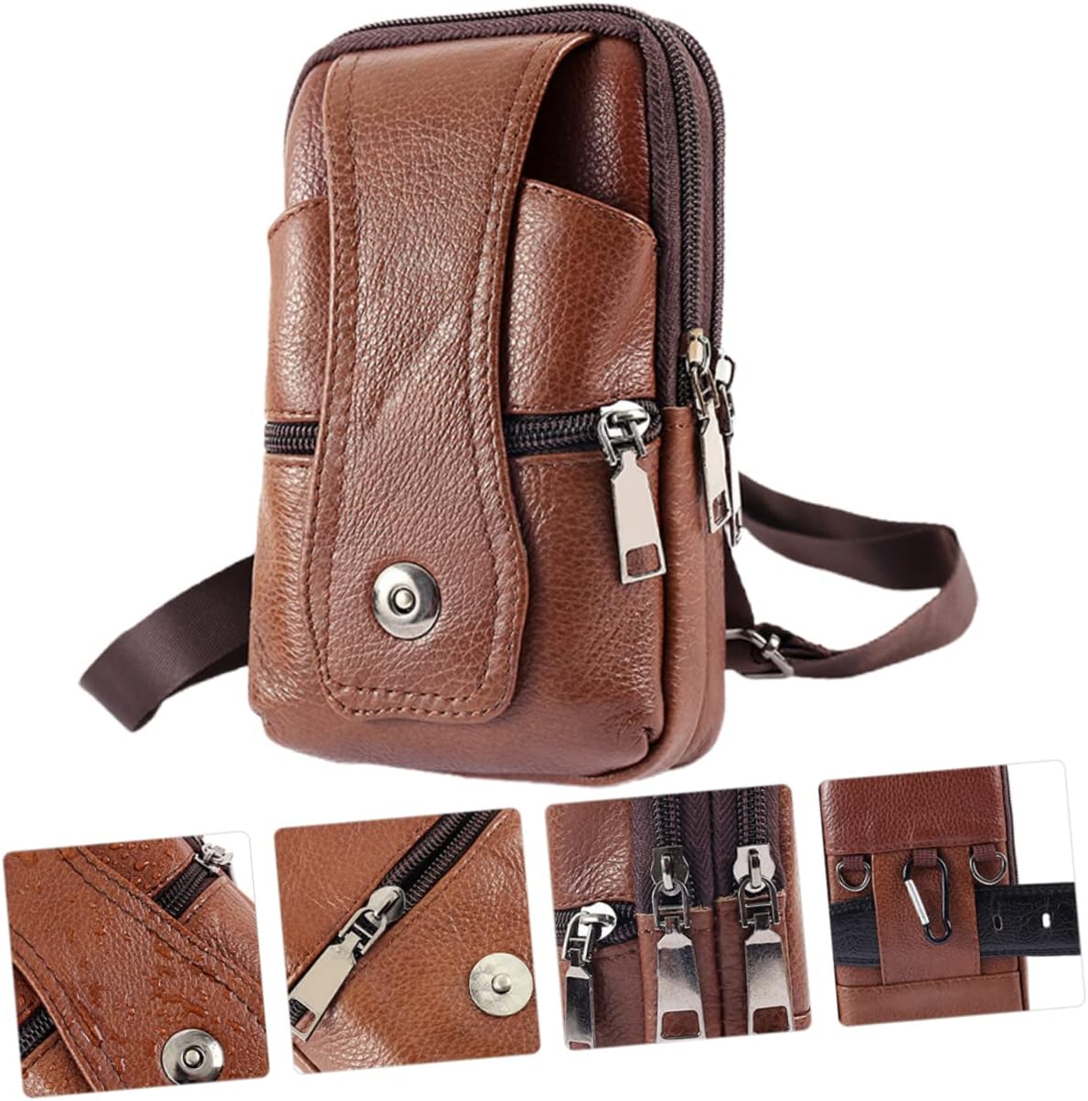 GALPADA 1 Pc Men’s Mobile Phone Bag Casual Bag for Men Trendy Waist Purse Practical Waist Purse Creative Smartphone Bag Waterproof Waist Pouch