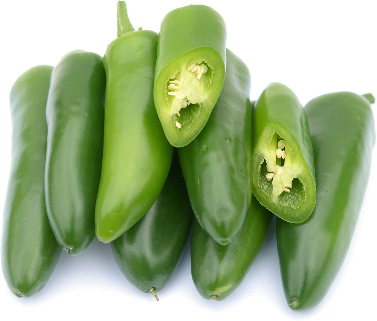 Semillas de pimienta jalapeño Hot Tam  Sin OGM  0.04 oz, aproximadamente 140 semillas