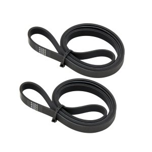 Paquete de 2 correas de compresor de aire C-BT-224 para Craftsman Porter Cable CPL55GH8W CPLC7060V, compatible con compresores Sears Craftsman Paquete de 2 correas de compresor de aire C-BT-224 para Craftsman Porter Cable CPL55GH8W CPLC7060V, compatible con compresores Sears Craftsman