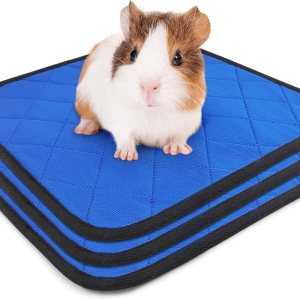 3 piezas de forros de repuesto para escondites de animales pequeños, camas y transportadores de viaje, almohadillas suaves y absorbentes, lavables a 3 piezas de forros de repuesto para escondites de animales pequeños, camas y transportadores de viaje, almohadillas suaves y absorbentes, lavables a