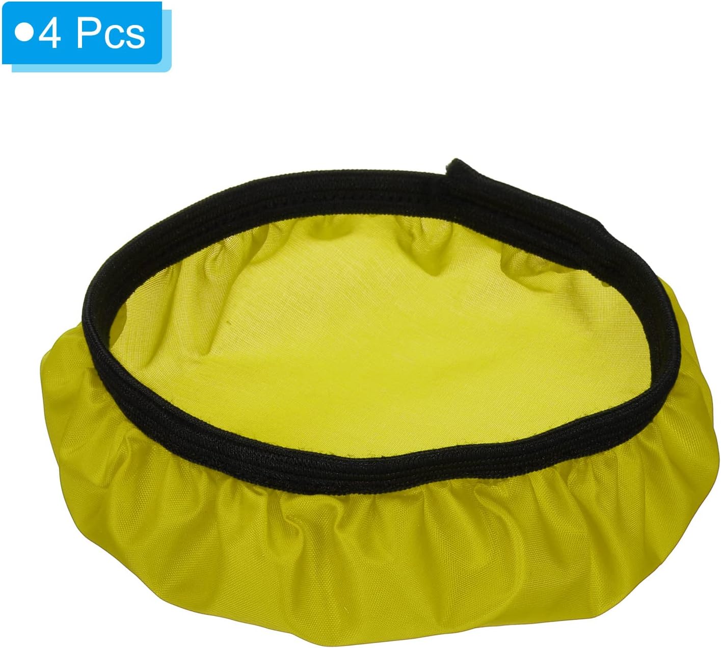 PATIKIL Cubierta de lámpara difusora suave de 7 pulgadas y 7.1 in, paquete de 4 difusores de tela, reflector estroboscópico, calcetín para luz de
