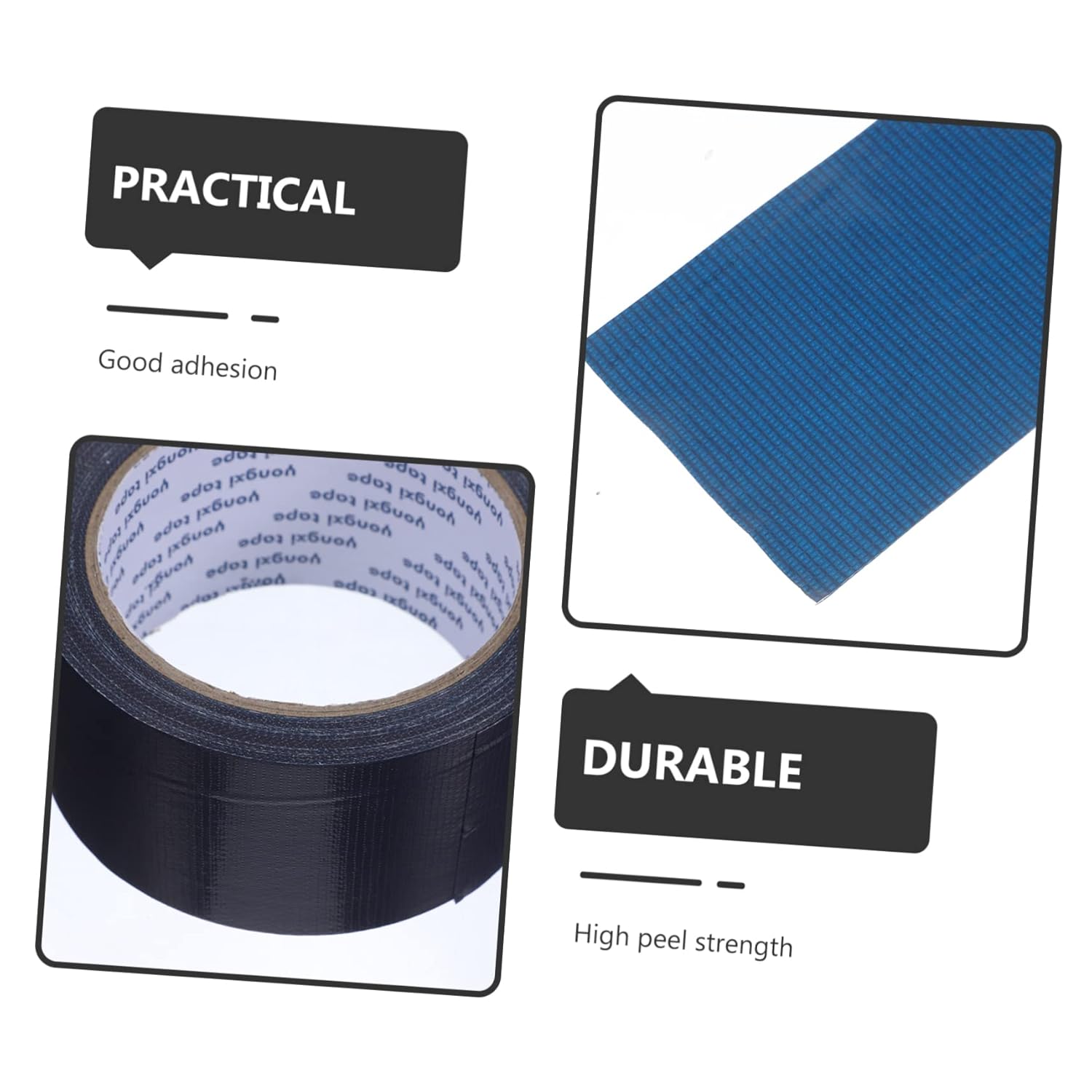 ULTECHNOVO Cinta decorativa para manualidades, cinta adhesiva marrón, cinta adhesiva resistente, rollos de cinta adhesiva para equipos eléctricos