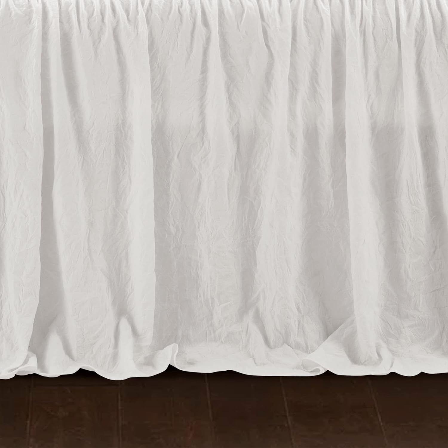 Lush Decor Juego de funda de sofá cama con falda con volantes, juego de ropa de cama lujoso de 5 piezas, elegante y encantador detalle de volantes,