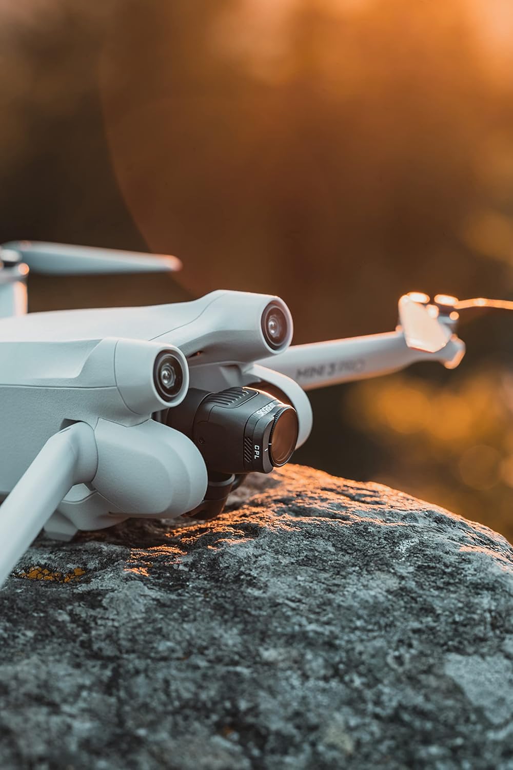 SKYREAT Juego de filtros ND8 para DJI Mini 3  Mini 3 Pro RC Accesorios (versión de plástico)