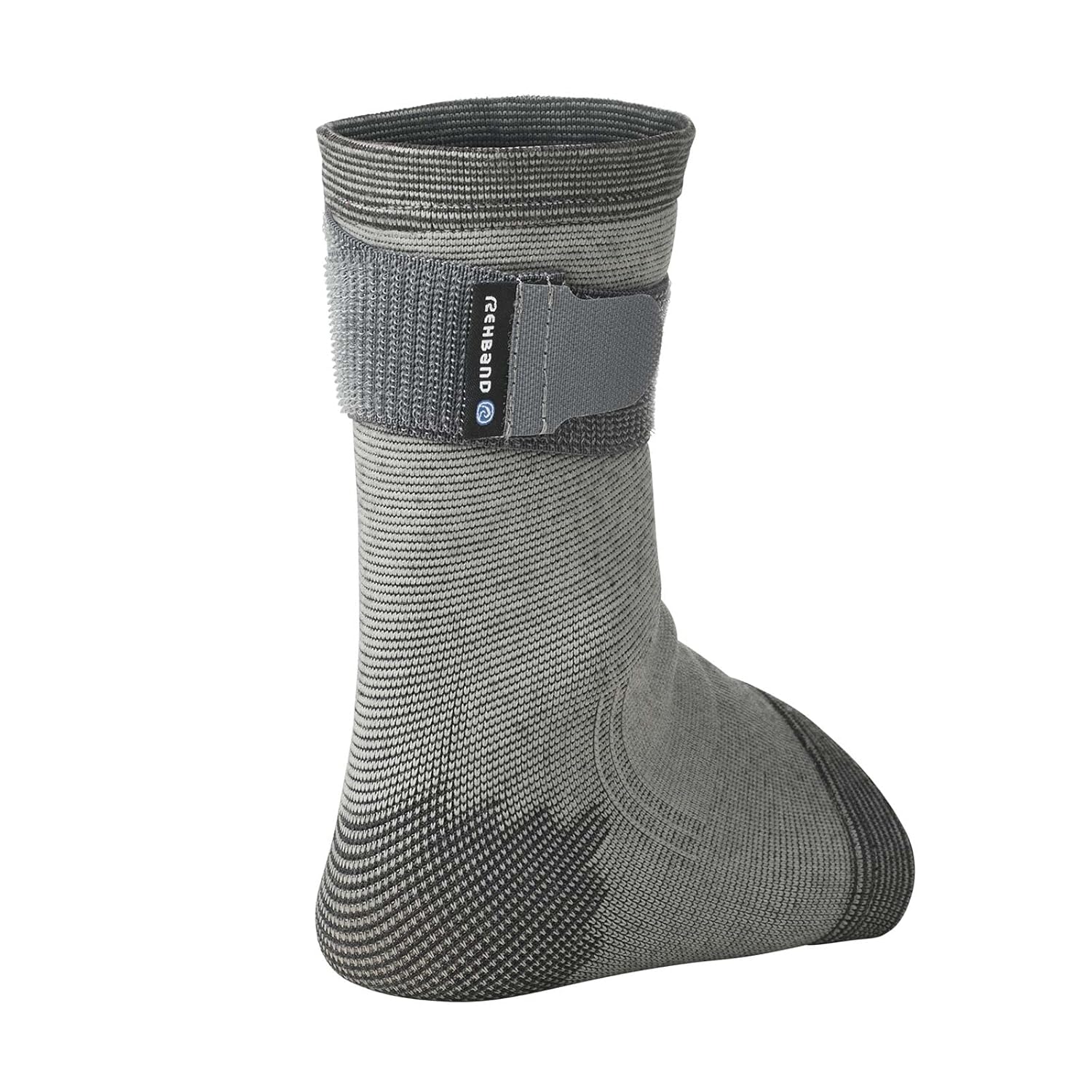 Rehband Tobillera, 1 pieza, soporte de tobillo de punto, estabilización de tobillo para deportes y vida cotidiana, cabe en zapatos, alta comodidad,