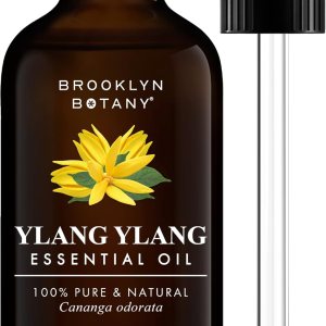 Brooklyn Botany Aceite esencial Ylang Ylang  100% puro y natural  Aceite esencial de grado terapéutico con cuentagotas  Aceite de ylang Ylang para Brooklyn Botany Aceite esencial Ylang Ylang  100% puro y natural  Aceite esencial de grado terapéutico con cuentagotas  Aceite de ylang Ylang para