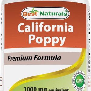 Best Naturals California Poppy 1000 mg Equivalente – 60 Cápsulas Best Naturals California Poppy 1000 mg Equivalente – 60 Cápsulas