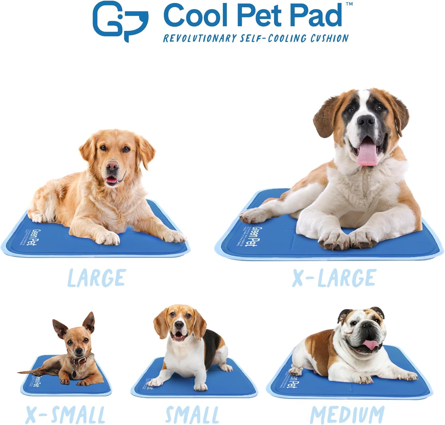 The Green Pet Shop almohadilla de enfriamiento para mascotas, esta colchoneta ayuda a prevenir sobrecalentamiento y deshidratación, enfría y calma a