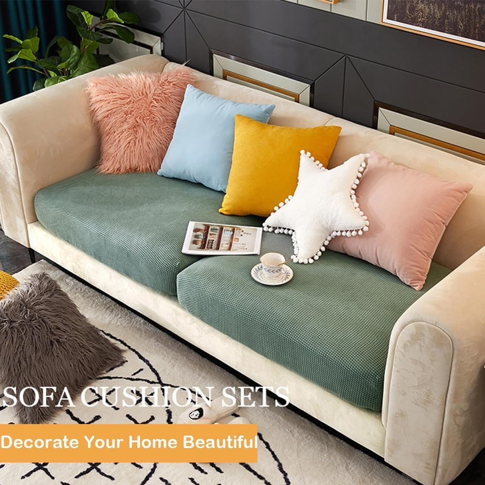 Fundas para sofá modular, fundas de sofá mágicas, funda resistente universal, fundas para sofá seccional en forma de L, fundas de cojín para