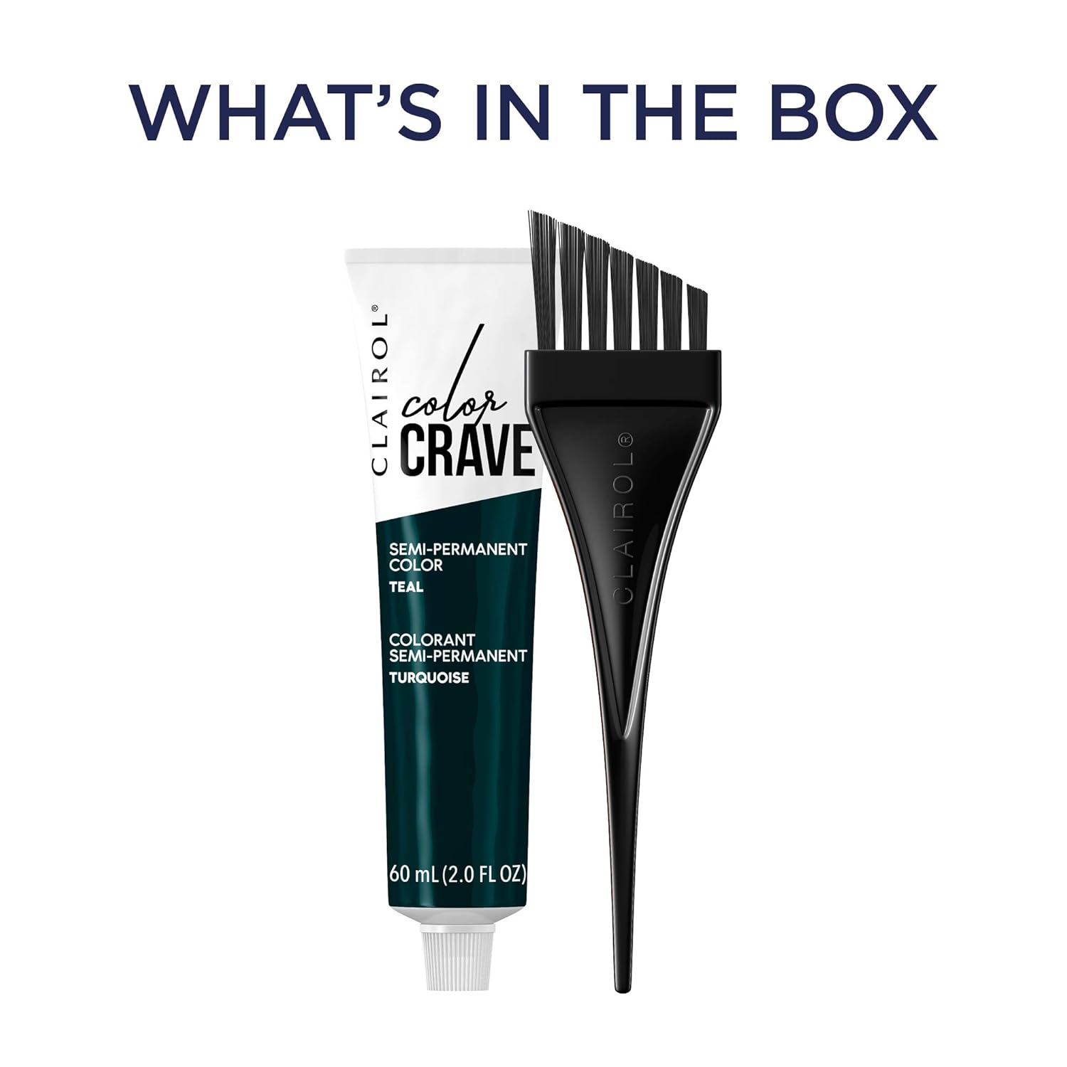 Clairol Color Crave – Tinte semipermanente para el cabello, color verde azulado, 1 unidad
