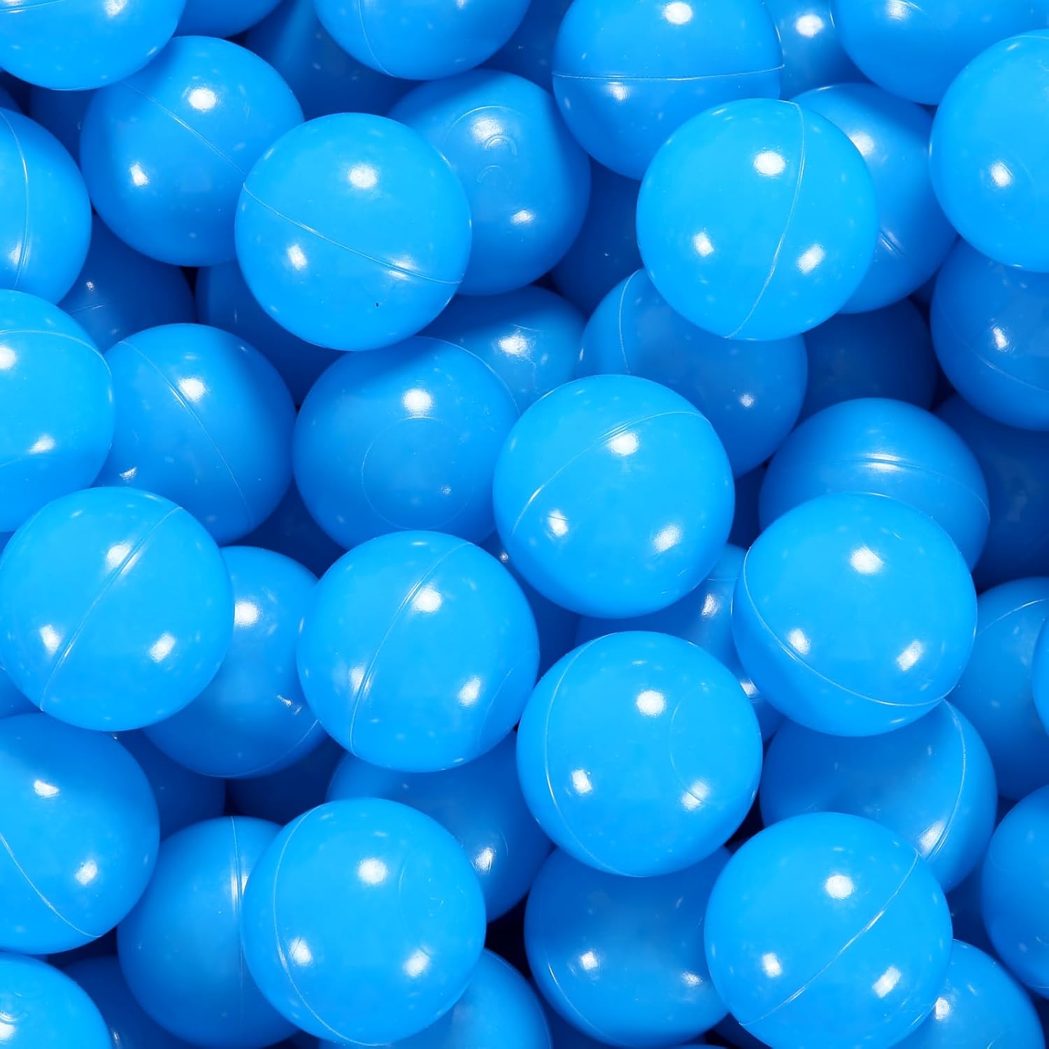STARBOLO Pelotas para hogueras  100 unidades de plástico a prueba de aplastamiento para niños, bolas de juguete de color macarrón coloridas para