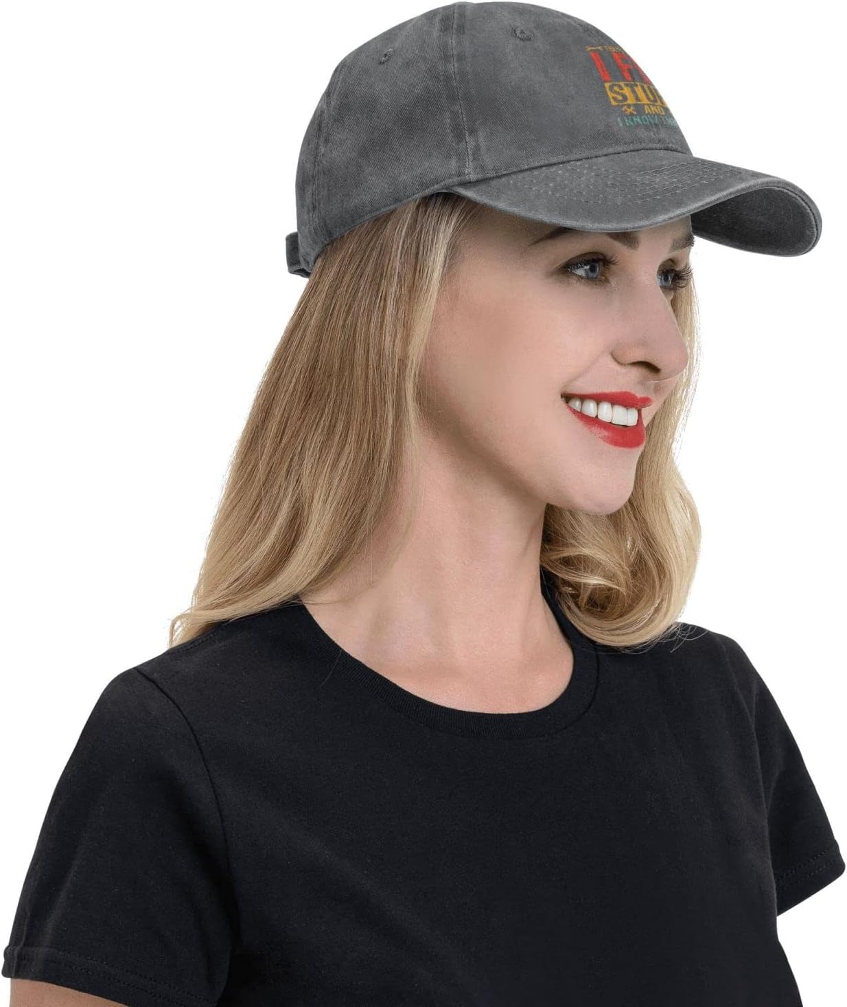 I Fix Stuff and I Know Things Hat That’s What I Do I Fix Stuff and I Know Things Baseball Cap Funny Hat for Men