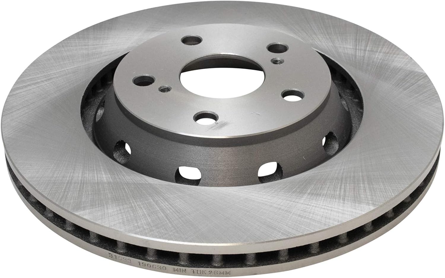 TRQ Pastilla de freno de cerámica delantera y trasera y kit de rotor delantero y trasero con líquidos compatibles con Toyota