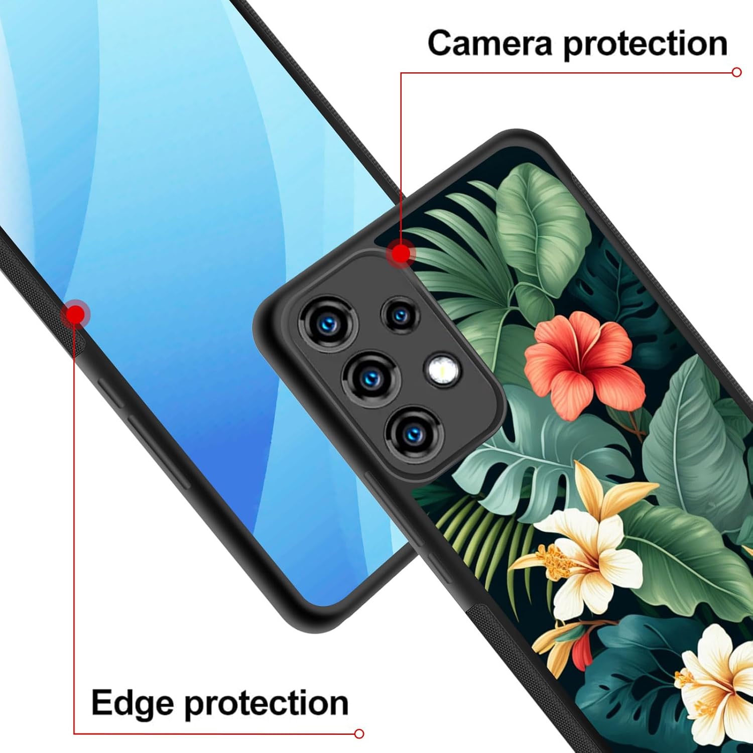 Funda para Galaxy A32 5G, policarbonato duro+TPU suave, antideslizante, ultrafina, a prueba de golpes, para Samsung Galaxy A32 5G de 6.5 pulgadas,