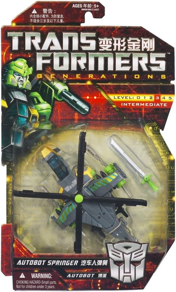 Hasbro Transformers Generations Autobot Springer Deluxe Figura de acción