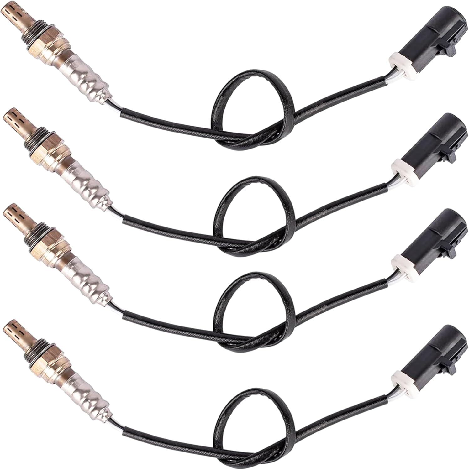 Yeoflagtrade Sensor de oxígeno O2 15716 15717 15718 15719 aguas arriba aguas abajo compatible con Ford Contour E-250 Van E-350 Super Duty E-450