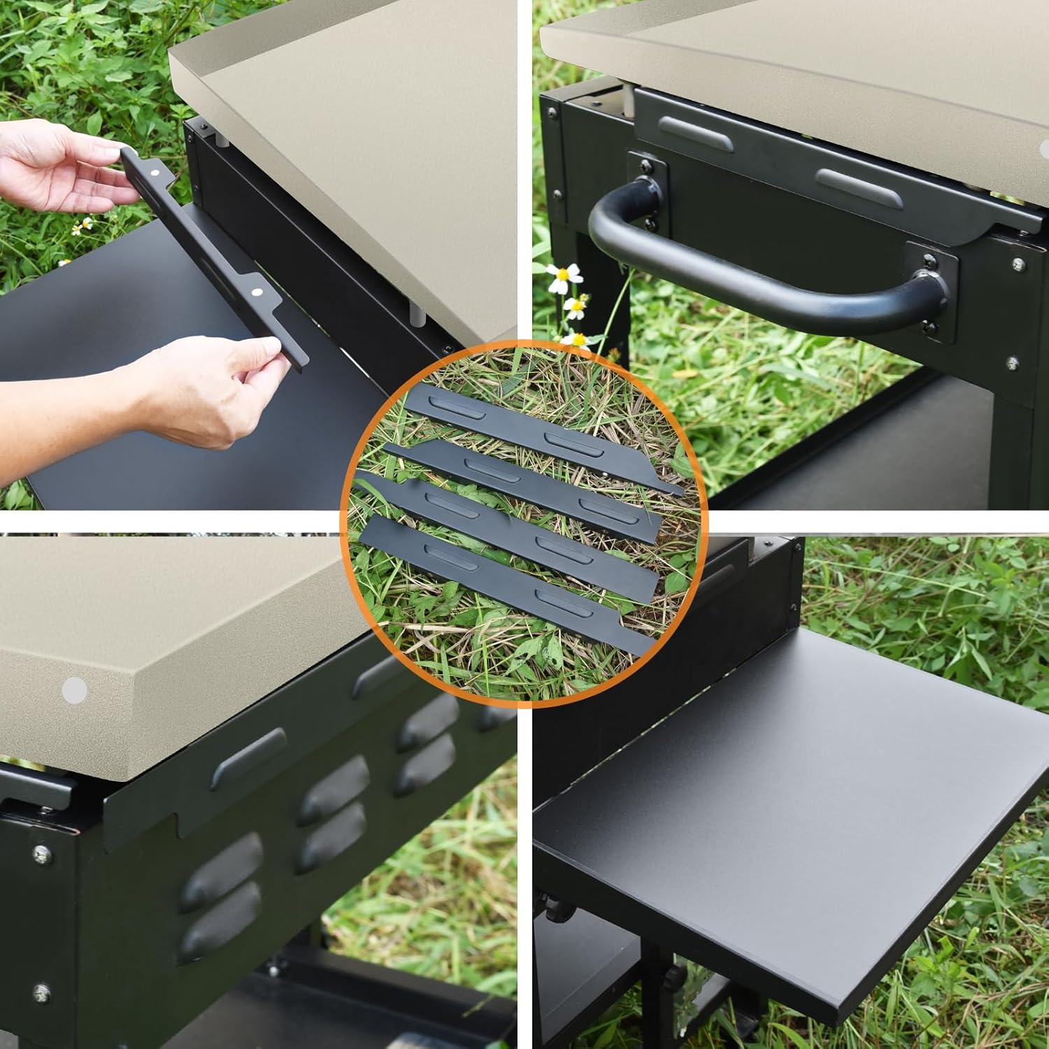 Protectores de viento para parrilla Blackstone de 28 pulgadas, protector contra el viento Blackstone de 28 pulgadas, accesorios de parrilla