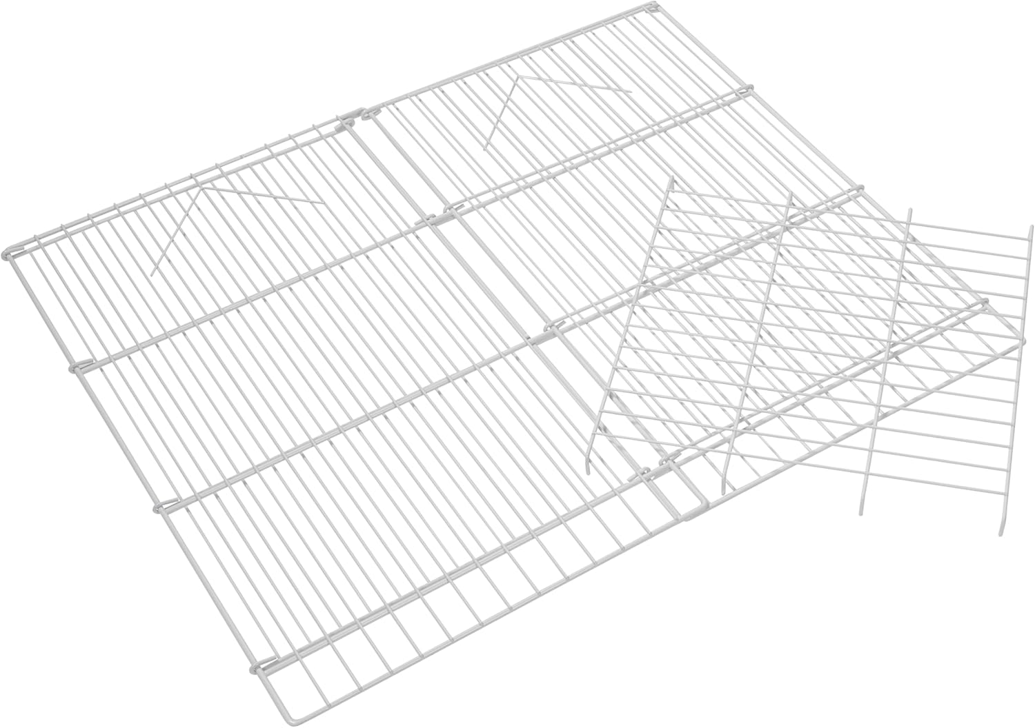 Cubo de basura de alambre blanco – 18″ X 18″ X 30″
