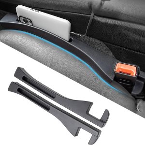 DEEYOTA Paquete de 2 organizadores de llenado de espacio para asiento de automóvil para el lado del conductor y el lado del pasajero, relleno DEEYOTA Paquete de 2 organizadores de llenado de espacio para asiento de automóvil para el lado del conductor y el lado del pasajero, relleno