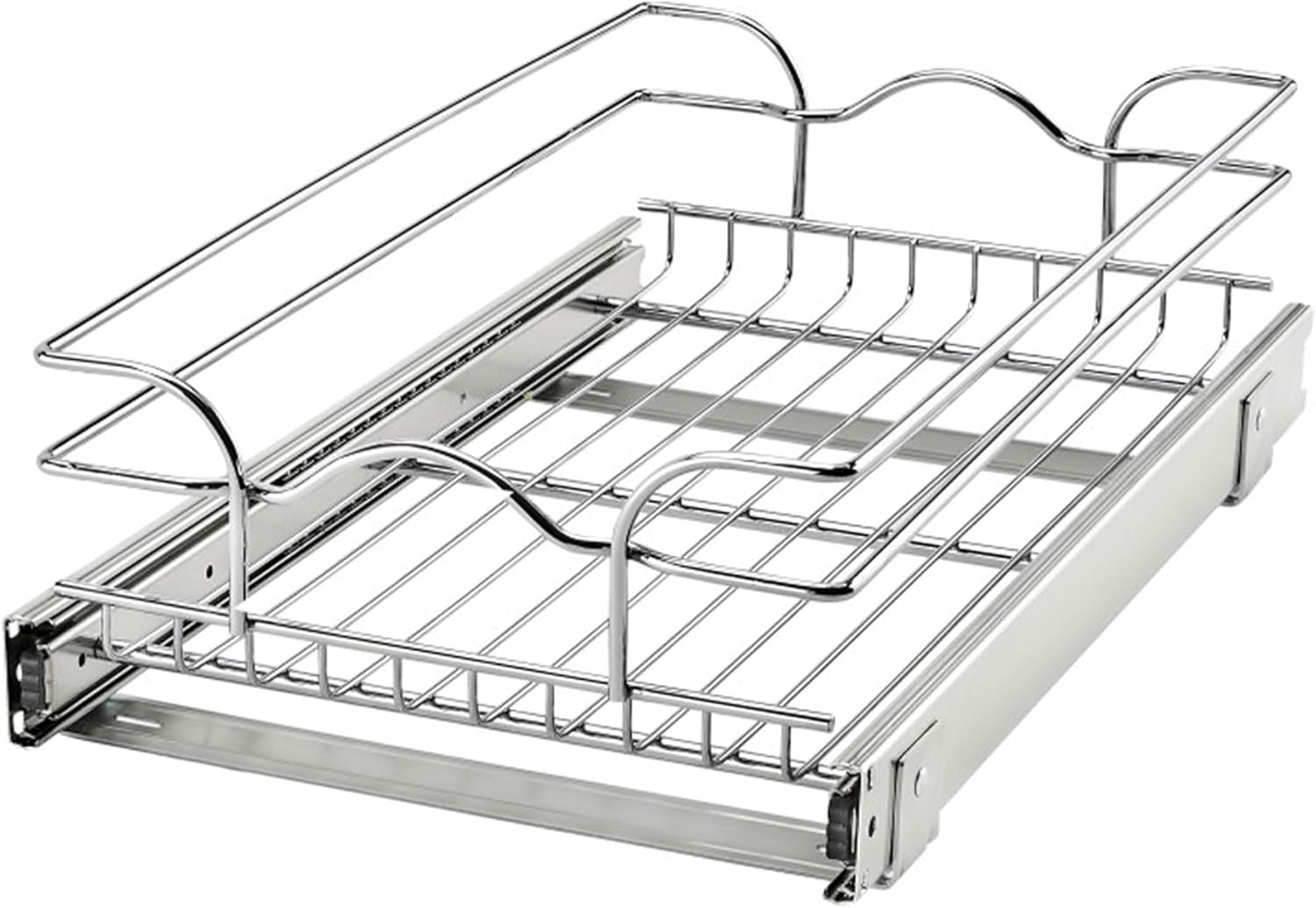 Rev-A-Shelf5WB11220-cr12en. W x 20en. DBase de Cromo Gabinete extraíble cesta de alambre por Rev-A-Shelf