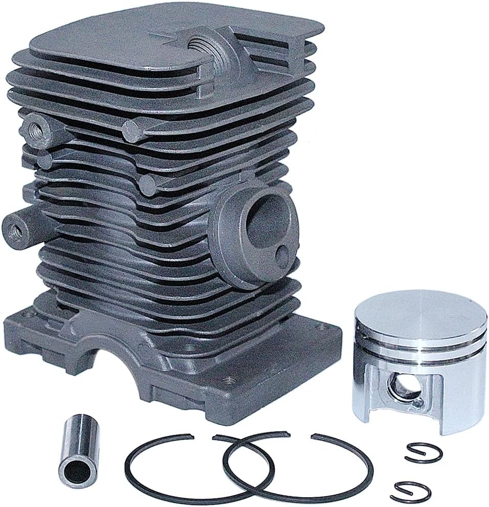 38MM para motosierra Stihl MS170 MS180 018 017 Cilindro del motor Cigüeñal Pistón, Cilindro, Pistón, Pin, Anillos, Circlip, Cojinete de aguja, Sello