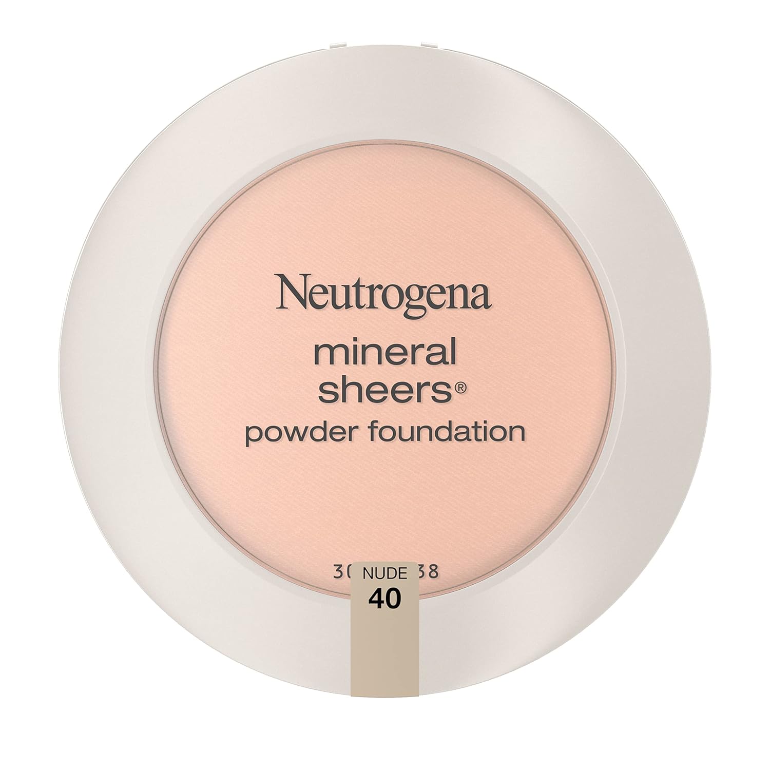 Neutrogena Mineral Sheers – Base compacta en polvo, base mineral ligera y sin aceite, sin fragancia, color piel, 40.34 onzas