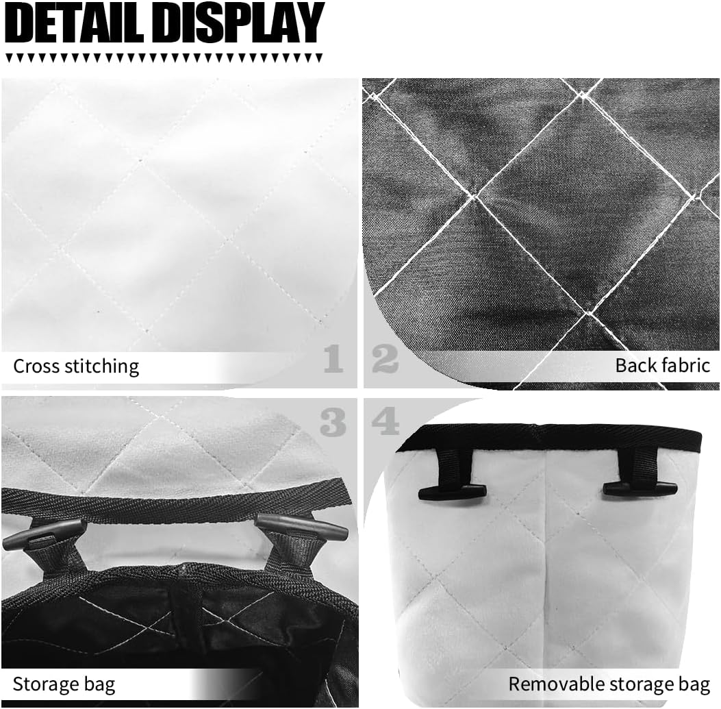 Kathyboom Tapetes para máquina de coser de girasol y colibrí para mesa con bolsillos, para máquinas de coser de Acción de Gracias, alfombrillas para