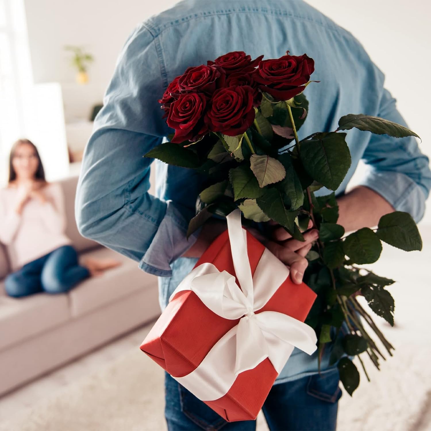 MECCANIXITY Cinta de satén de 38 de pulgada delgada de 50 yardas de San Valentín, cintas de grogrén personalizadas moradas para envolver regalos,