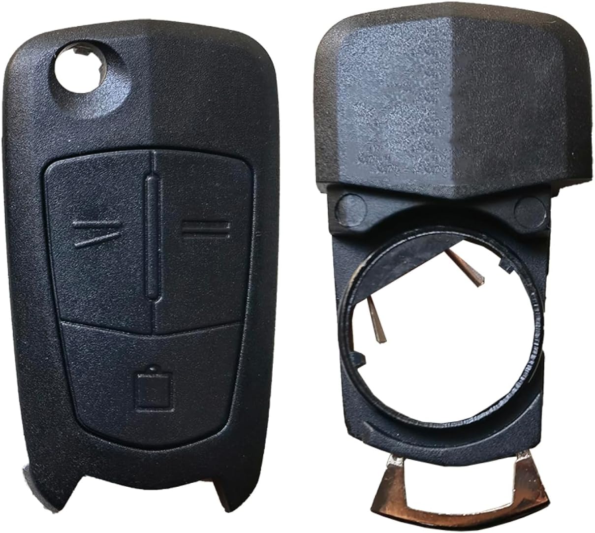 Fundas para llave de coche para Opel Vauxhall Corsa D Astra H Zafira B 2004-2013, carcasa de llave de coche con tapa para control remoto, 3 botones