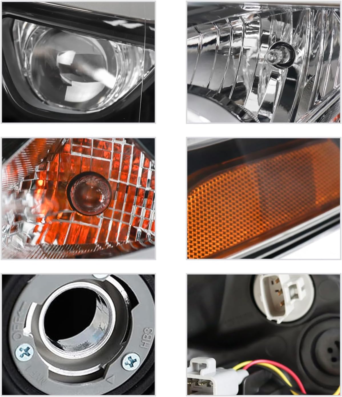 JSBOYAT Repuesto de montaje de faros delanteros para Toyota Corolla BaseCECLE EcoLELS PlusSEdición especial Sedan 4 puertas LED lado del conductor y