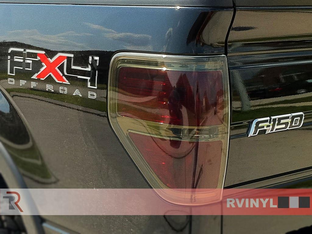 Rvinyl Cubiertas de tinte de luz trasera compatibles con Nissan Altima 2019-2024 – Blackout Smoke
