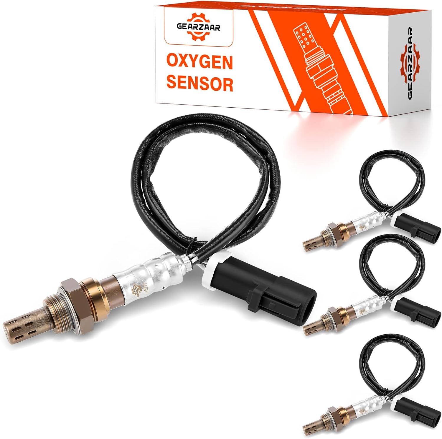 Sensor de oxígeno 15717 Sensor O2 aguas arriba aguas abajo compatible con Ford F-150 F250 F350 Ranger Escape Explorer Mustang Foucs Expedition Mazda