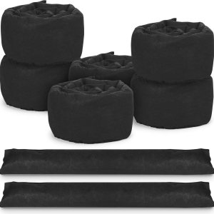 Water Barrier 10 ft x 6.5 in Flood Barrier for Home Reusable Absorbent Prevention Barrier Sandless Sandbag for Flooding Green Water Activated Water Barrier 10 ft x 6.5 in Flood Barrier for Home Reusable Absorbent Prevention Barrier Sandless Sandbag for Flooding Green Water Activated