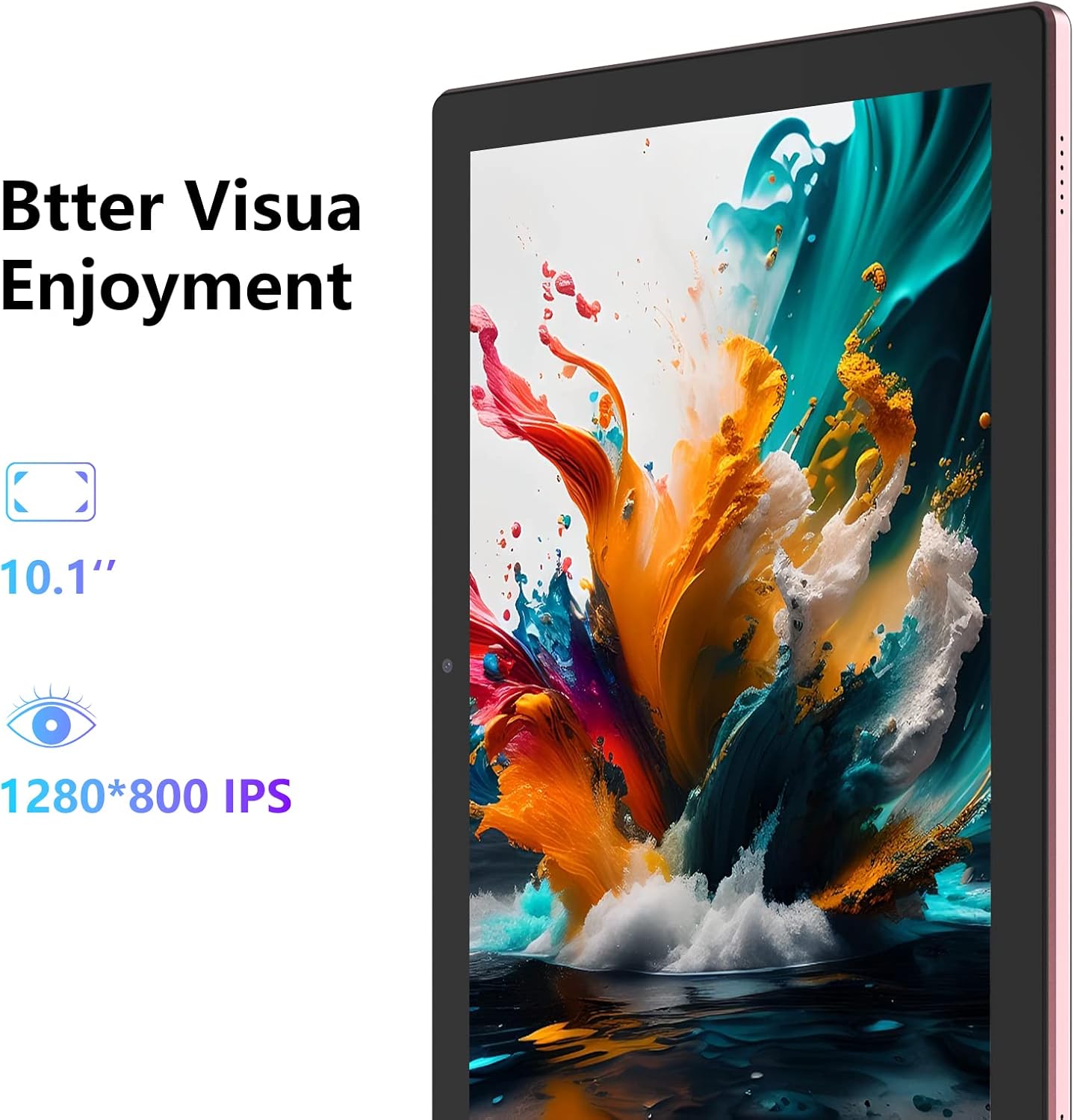 Tablets 2024 La tableta 2 en 1 con teclado, tableta de 10 pulgadas Android 11, 6GB+128GB512GB Expand, 2.4G5G Wi-Fi 6, 6000mAh, 1280 * 800 IPS,