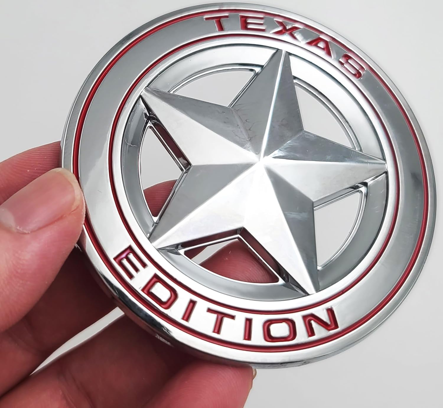 2 emblemas universales de edición de Texas, compatibles con Tundra, Tacoma, F150, Silverado, Titán, capucha, puerta, portón trasero, rejilla,