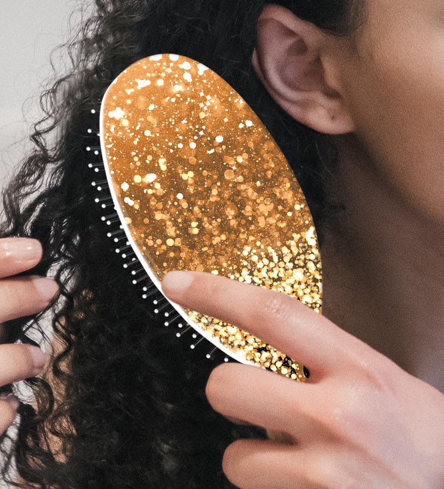 WIRESTER Cepillo de pelo desenredante, cepillo de pelo seco y húmedo para todo tipo de cabello, cepillo de pelo peine para mujeres y niñas, brillo