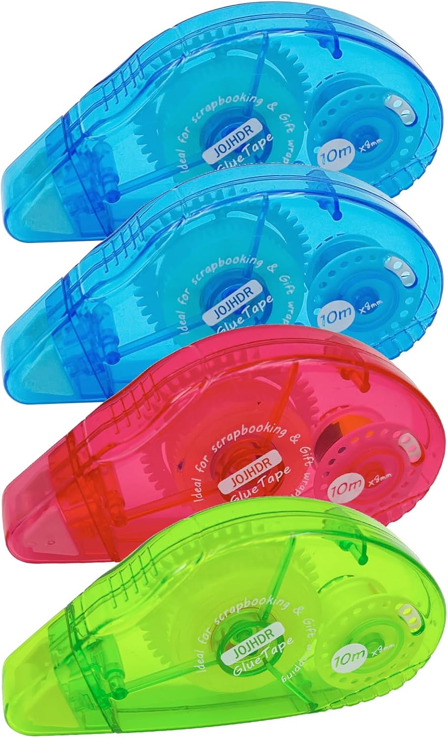 Cinta adhesiva de doble cara, rodillo adhesivo para álbumes de recortes, para manualidades, tarjetas y álbumes de recortes, 0.3 x 360 pulgadas,