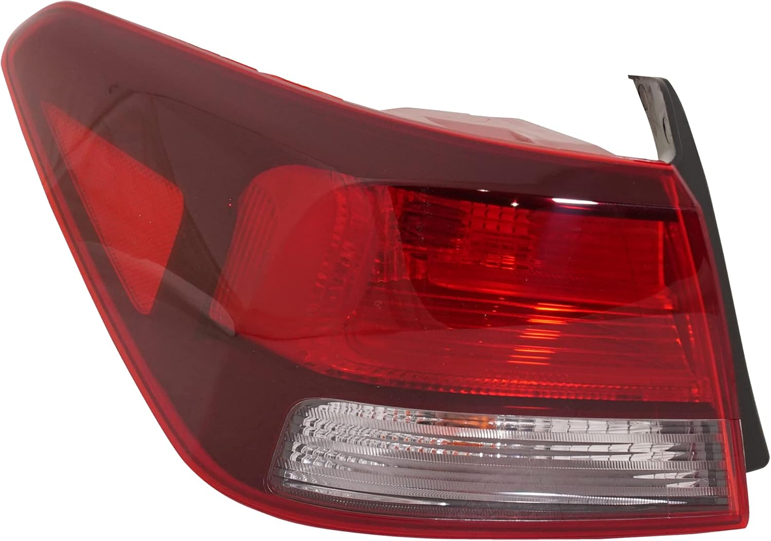 Garage-Pro Lado del conductor, luz trasera exterior compatible con montaje Kia Rio 2018-2020, halógeno, sedán