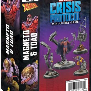 Fantasy Flight Games Marvel Crisis Protocol Magneto y Sapo Character Pack Fantasy Flight Games Marvel Crisis Protocol Magneto y Sapo Character Pack