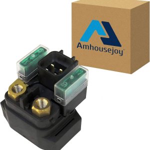 Amhousejoy Relé solenoide de arranque apto para motocicleta Suzuki 800 VZ800 VZ800Z VZ 800 Z Marauder 1997-2009 Amhousejoy Relé solenoide de arranque apto para motocicleta Suzuki 800 VZ800 VZ800Z VZ 800 Z Marauder 1997-2009