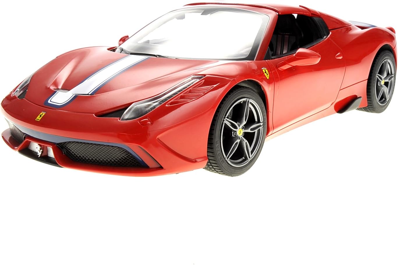 PowerTRC 114 Conrol Ferrari 458 Speciale con tapa convertible funcional  RC Electric Hobby Racing Car para niños, niñas y adultos (rojo)