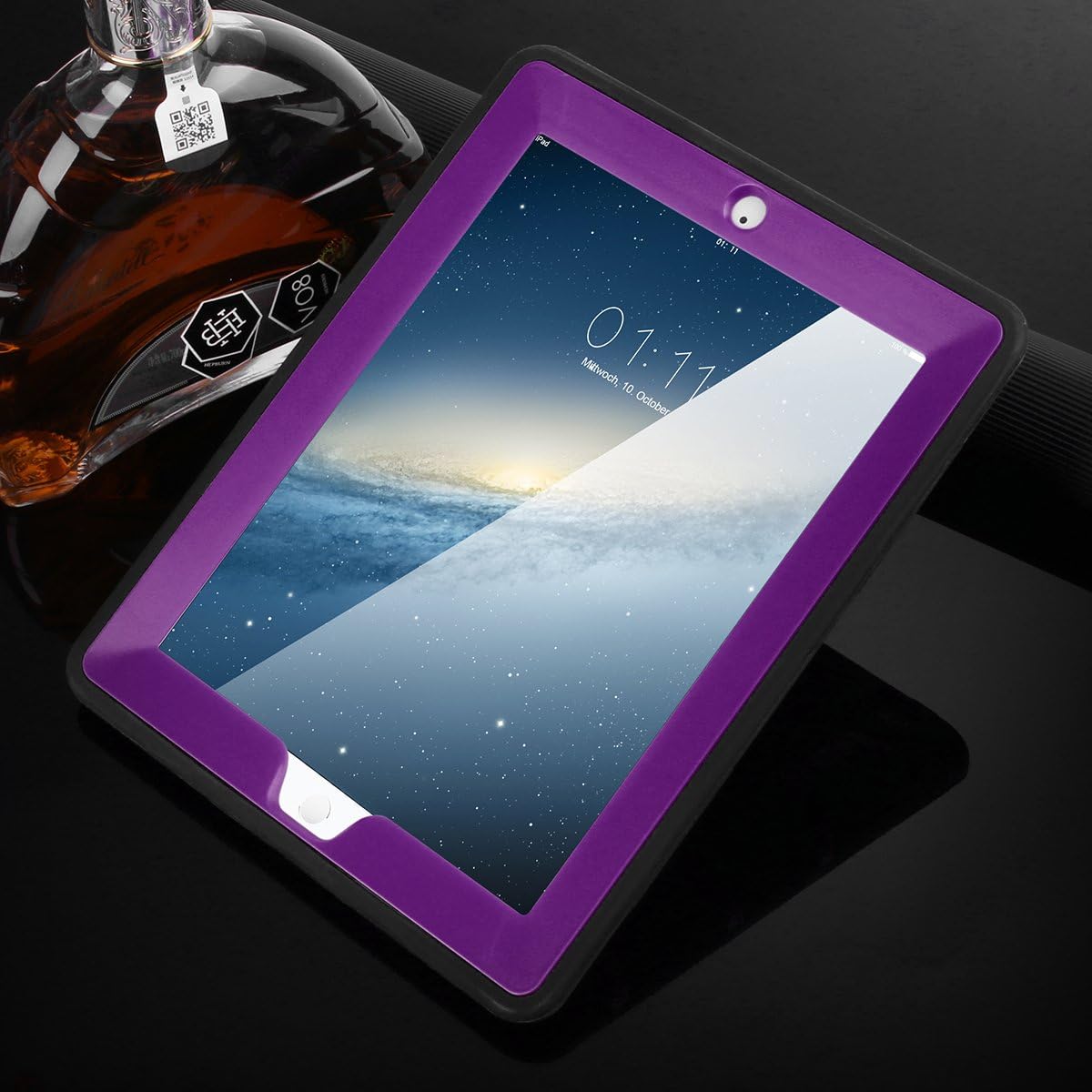 AICase – Funda para iPad 2, iPad 3, iPad 4, funda AICase Kickstand a prueba de golpes, resistente a los impactos, resistente, híbrida de tres capas,