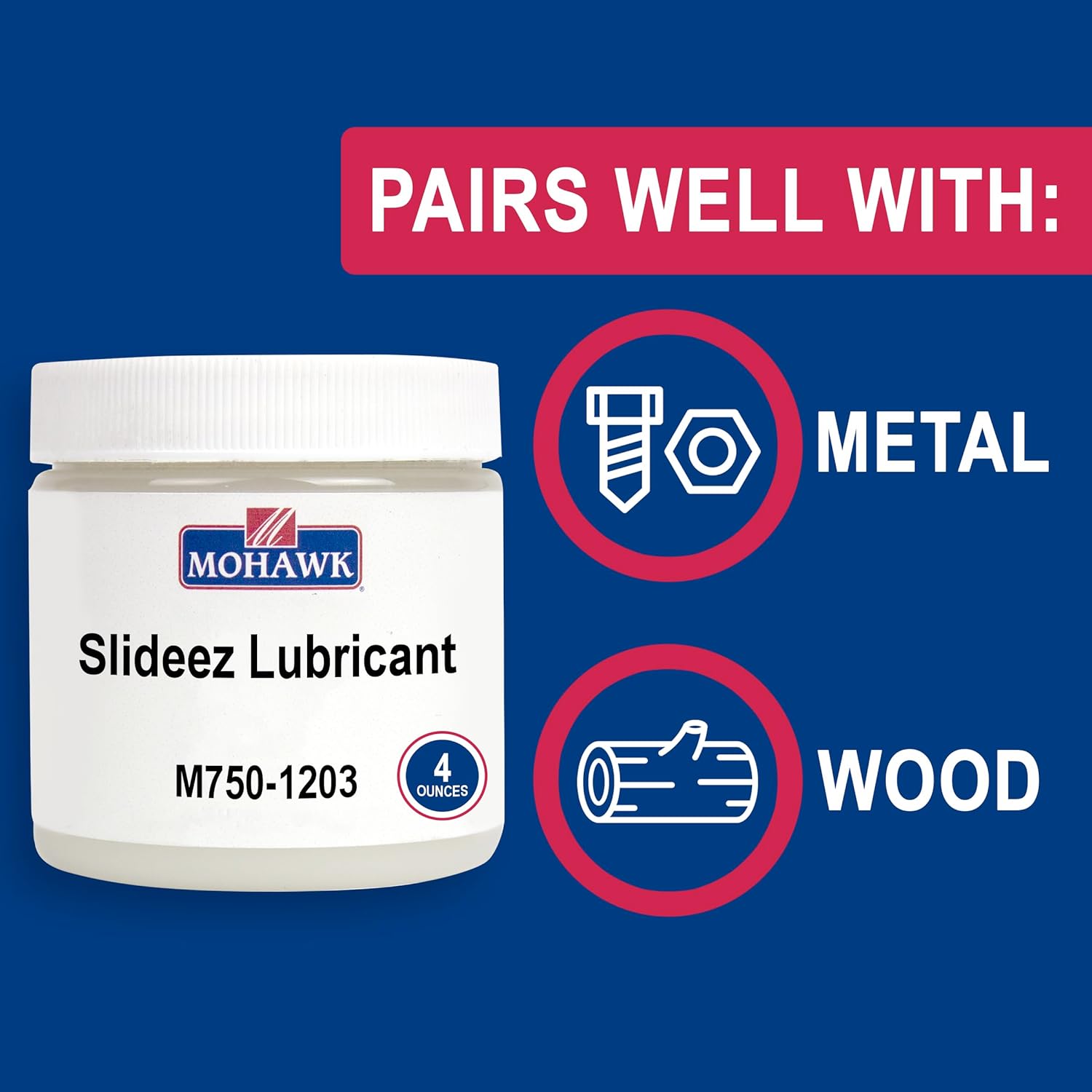 Mohawk Finishing Products Slideez Lubricante, M750-1203, 4 onzas