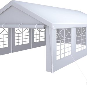 YITAHOME Gazebo resistente de 13 x 26 pies, para exteriores, fiesta, boda, tienda de campaña con ventanas laterales extraíbles (13 x 26 pulgadas, YITAHOME Gazebo resistente de 13 x 26 pies, para exteriores, fiesta, boda, tienda de campaña con ventanas laterales extraíbles (13 x 26 pulgadas,