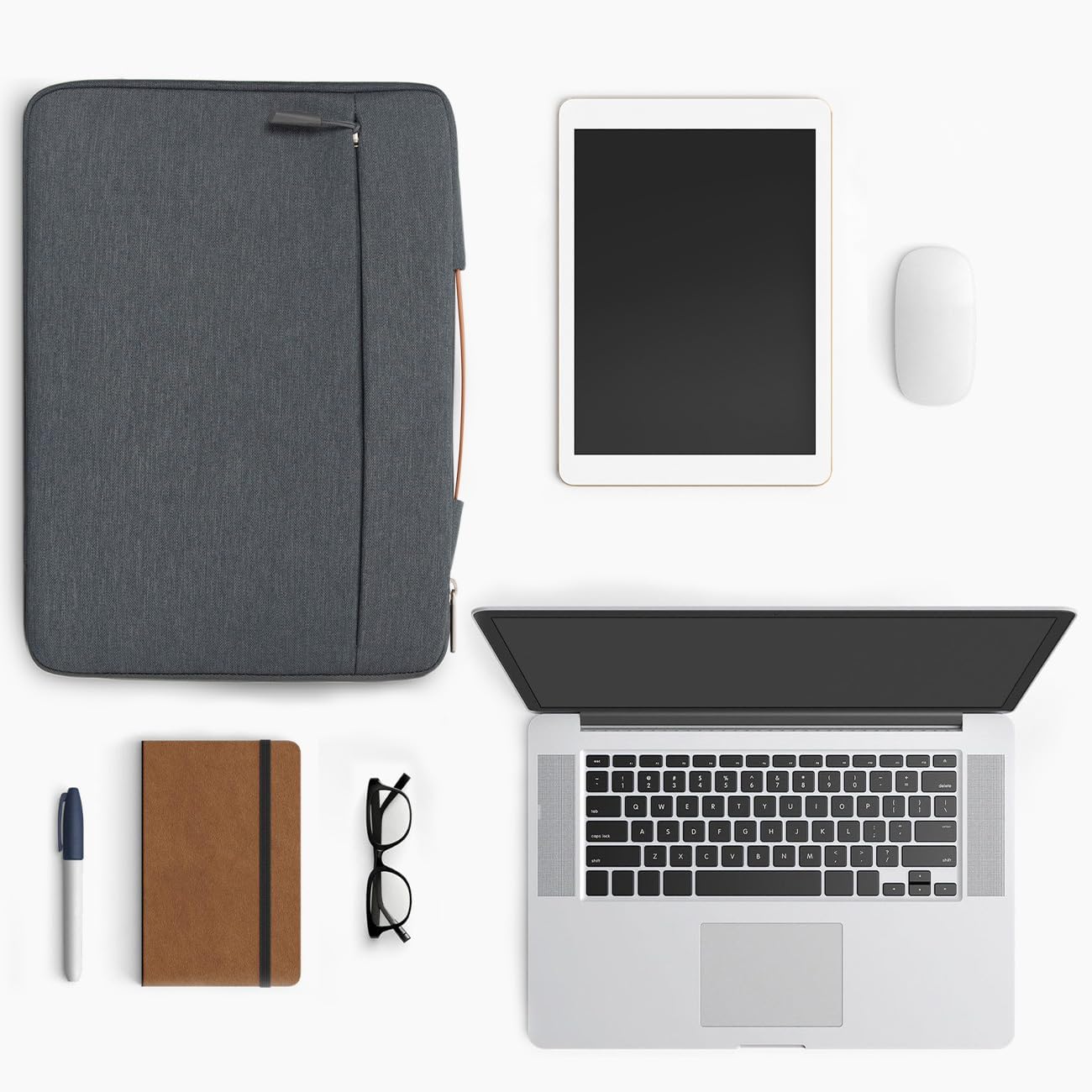 Funda para portátil, Gris oscuro
